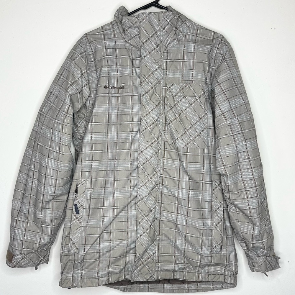 Columbia Men’s Plaid Interchangeable Jacket Size: Small Men’s Coat